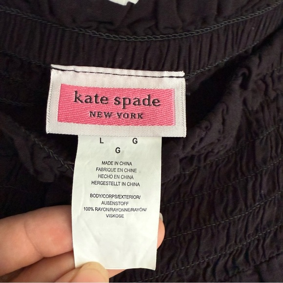 Kate Spade Black Swim Coverup Pants - Picture 11 of 12